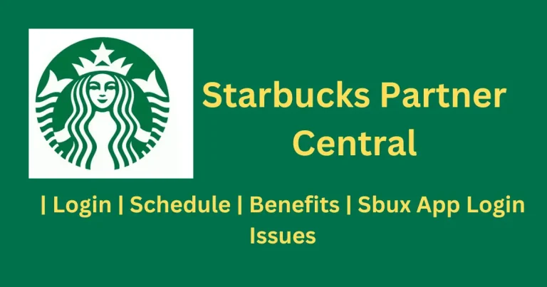 Starbucks Partner Central:  | Login | Schedule | Benefits | Sbux App Login Issues