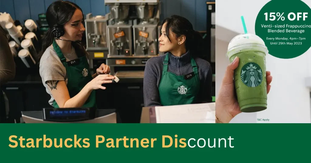 Sarbucks partner Hour discount