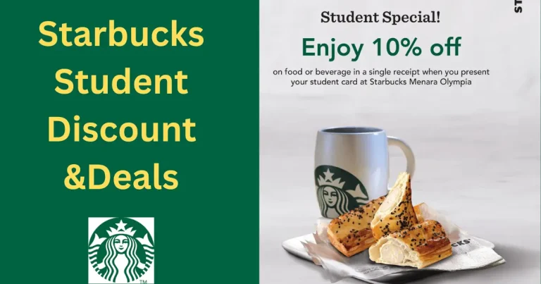 Starbucks Student Discounts & Deals